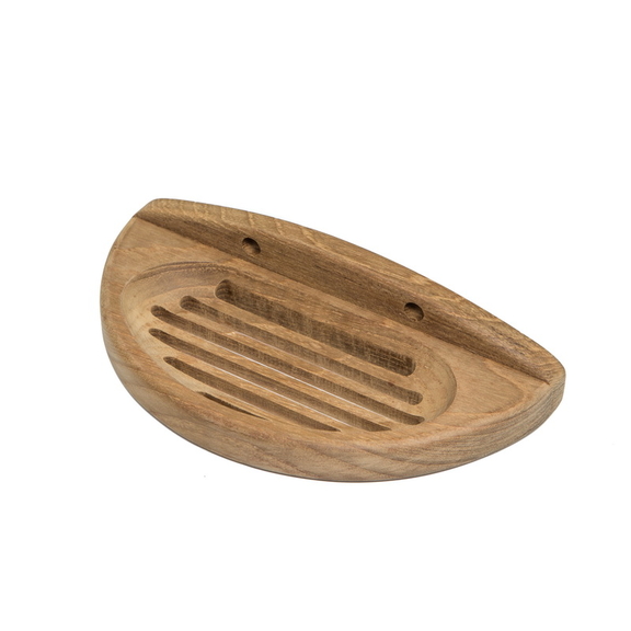 Whitecap Teak Oval Soap Dish   62315