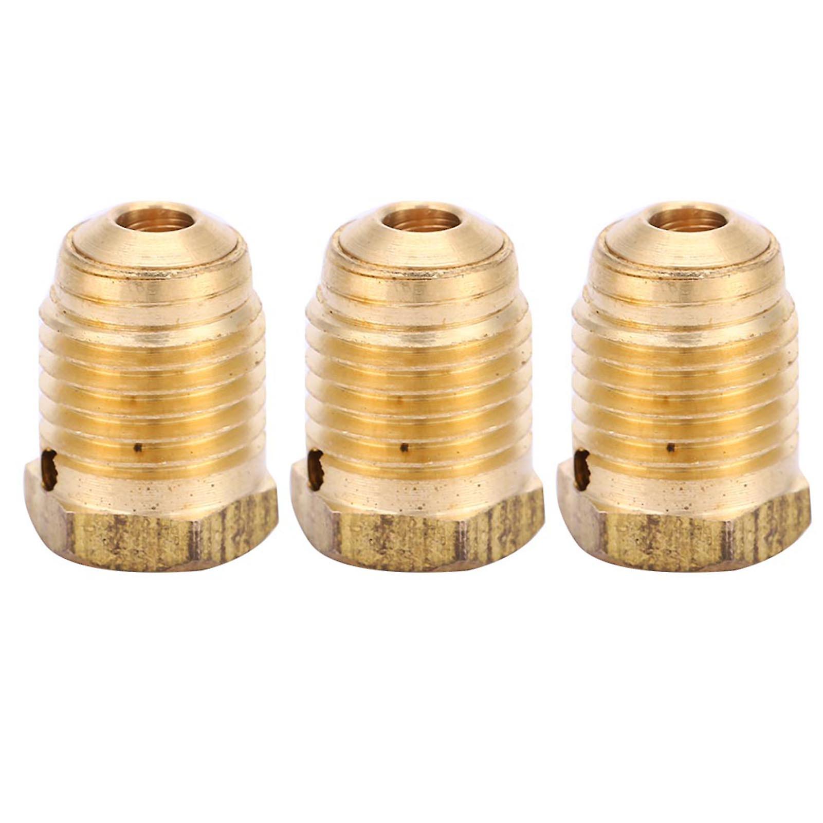 3pcs 3k 3/8-24unf 3000psi Unified Copper Burst Disk For Paintball Tank Regulator