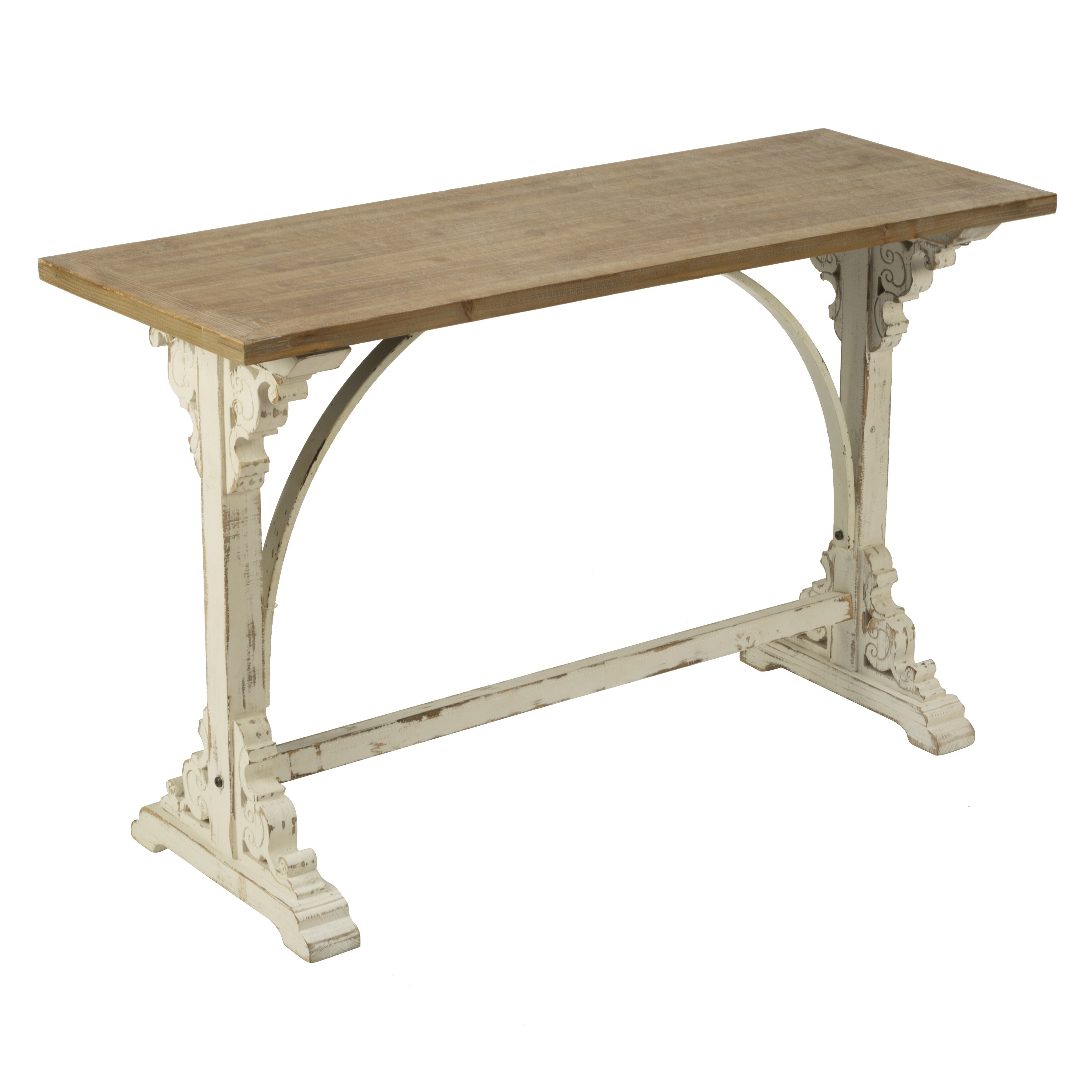 Wood Console Style Table