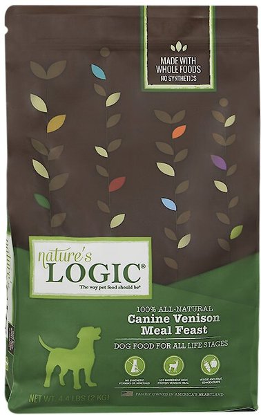 Nature's Logic Canine Venison Meal Feast All Life Stages Dry Dog Food