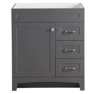 Home Decorators Collection Thornbriar 30 in. W x 21 in. D Bathroom Vanity Cabinet in Cement TB3021-CT