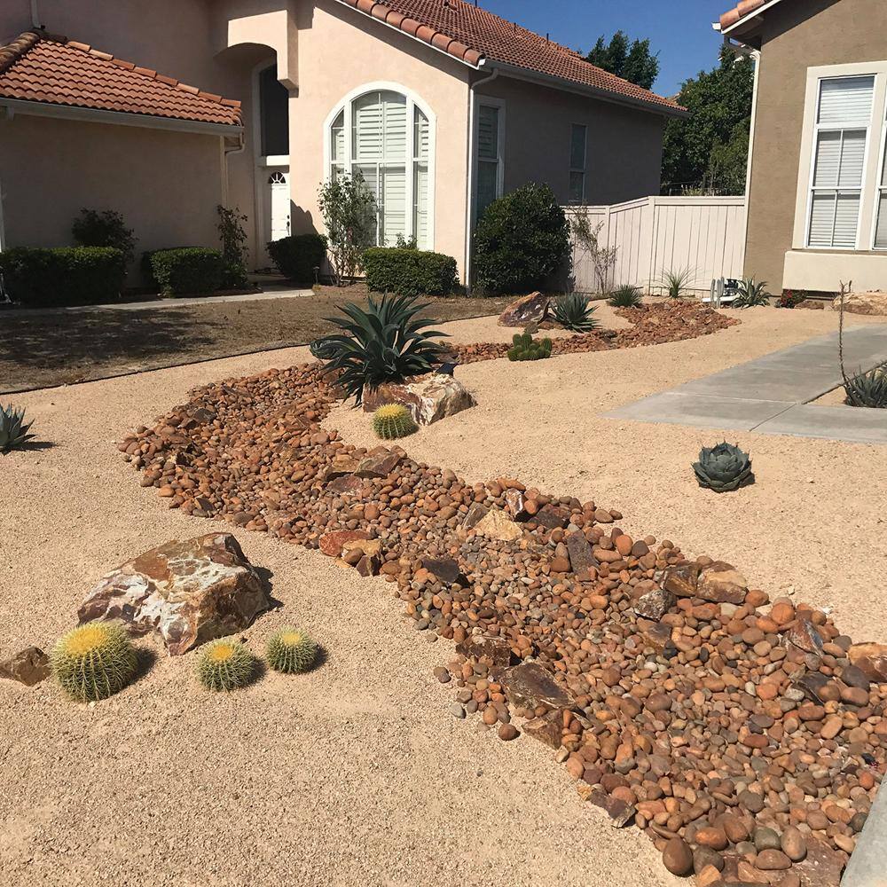 Southwest Boulder  Stone 0.5 cu. ft. Sandtone Palm Springs Gold Landscape Decomposed Granite 20 lbs. Fines Ground Cover Gardening and Pathways 02-0160