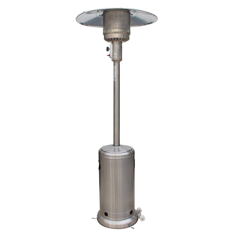 41000BTU Floorstanding Propane Heater Outdoor Patio Heater with Wheels ZHY01050162