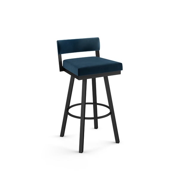 Amisco Travis Swivel Counter and Bar Stool