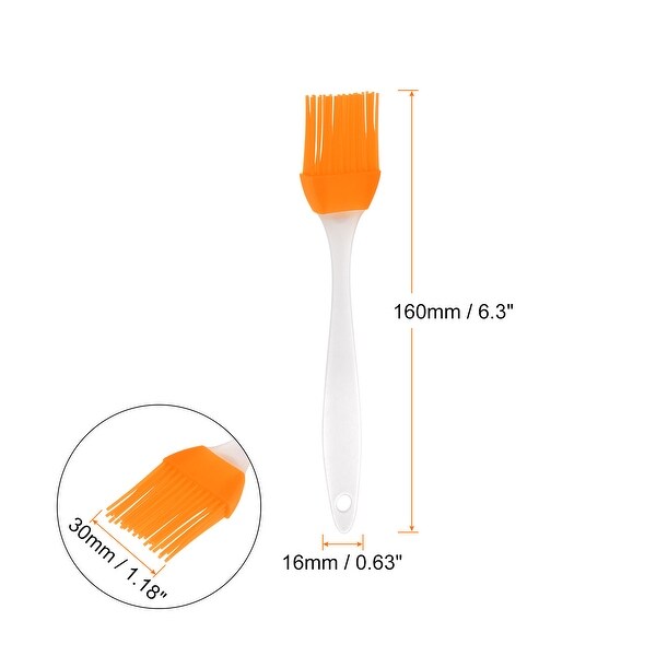 20pcs Silicone Pastry Brush， 1.18