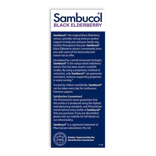 Sambucol Balck Elderberry Original Syrup