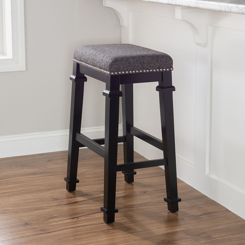 Linon Kennedy Backless Bar Stool