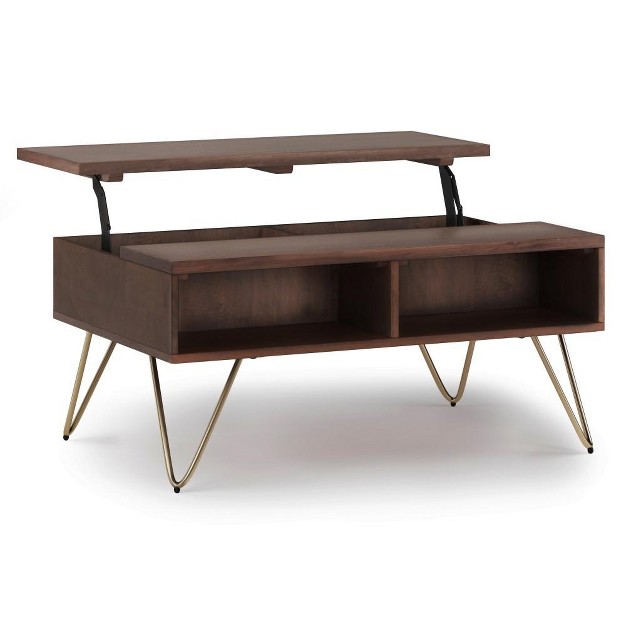 Simplihome Small Lift Top Coffee Table Hunter