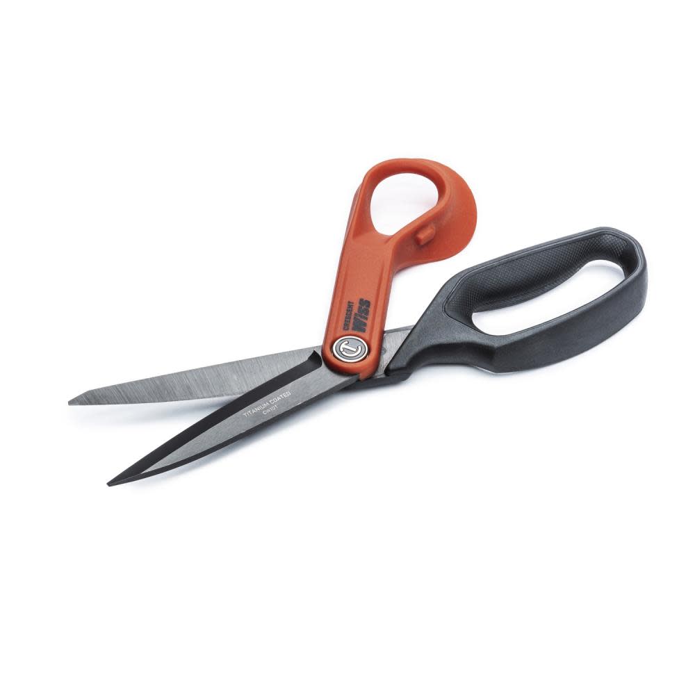 10 Tradesman Shears Offset Right Hand Titanium Coated