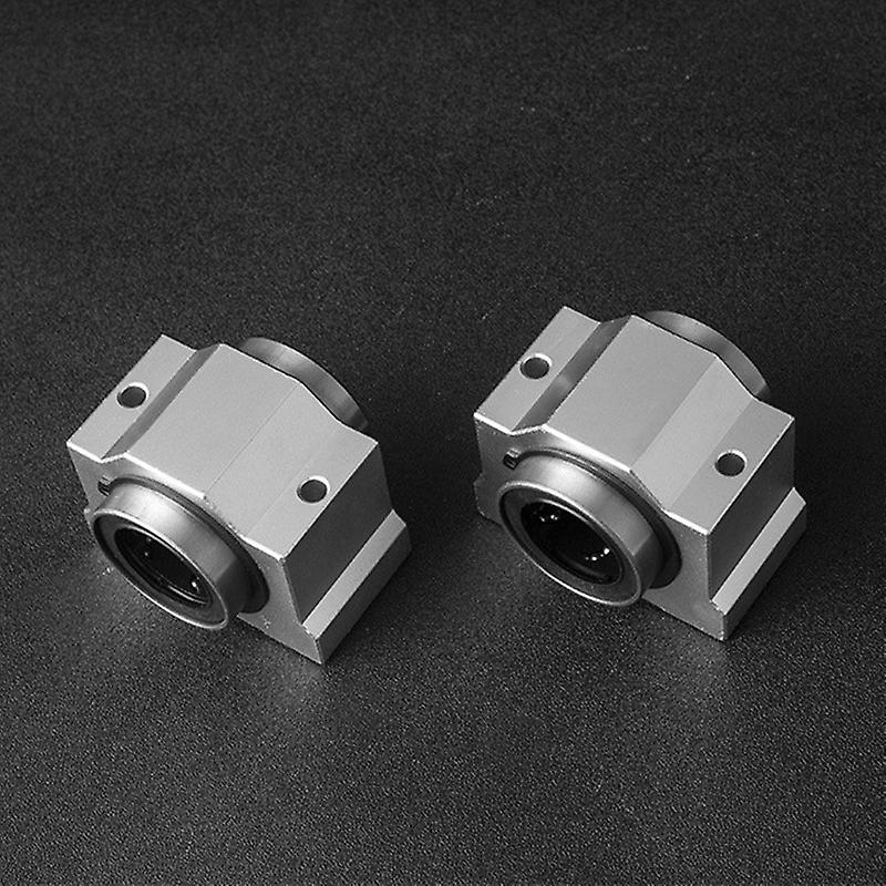 Cnc Router Parts Axk Linear Rail 4pcs Free Shipping Sc8vuu Sc8v Scv8uu Scv8 Linear Bearing Block Diy Slide Units Cnc Router