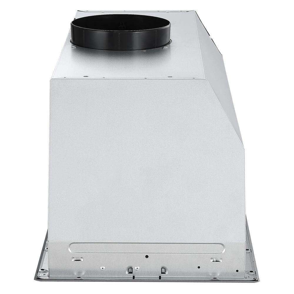 Ancona 285 in 440 CFM Ducted Insert Range Hood in Stainless Steel