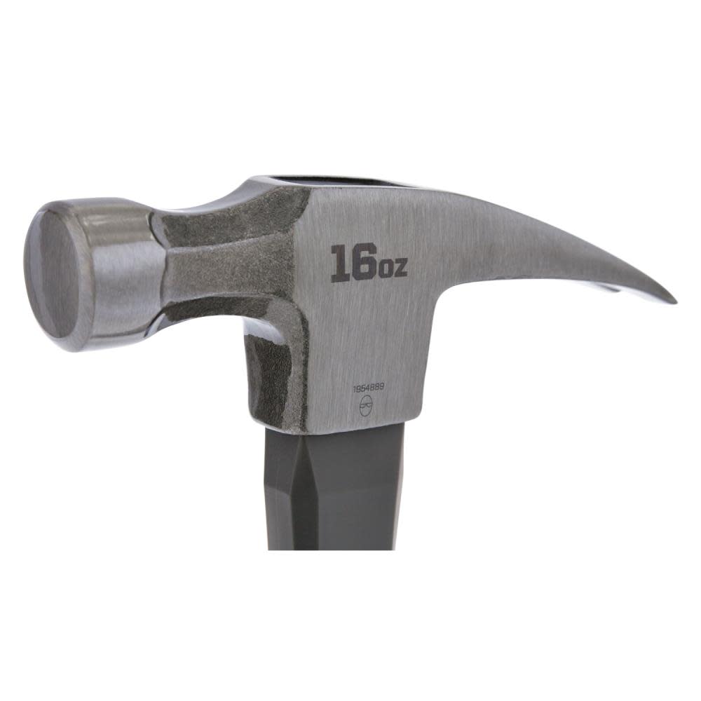 16-oz Smoothed Face Steel Framing Hammer ;