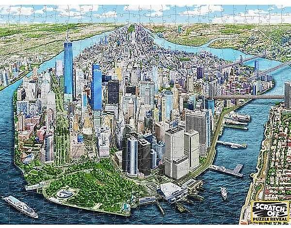 New York Scratch Off  Jigsaw Puzzle (500 Pieces)