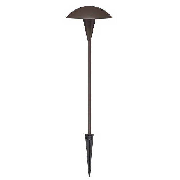 John Timberland Mushroom Bronze 10 piece Outdoor Led Landscape Lighting Set