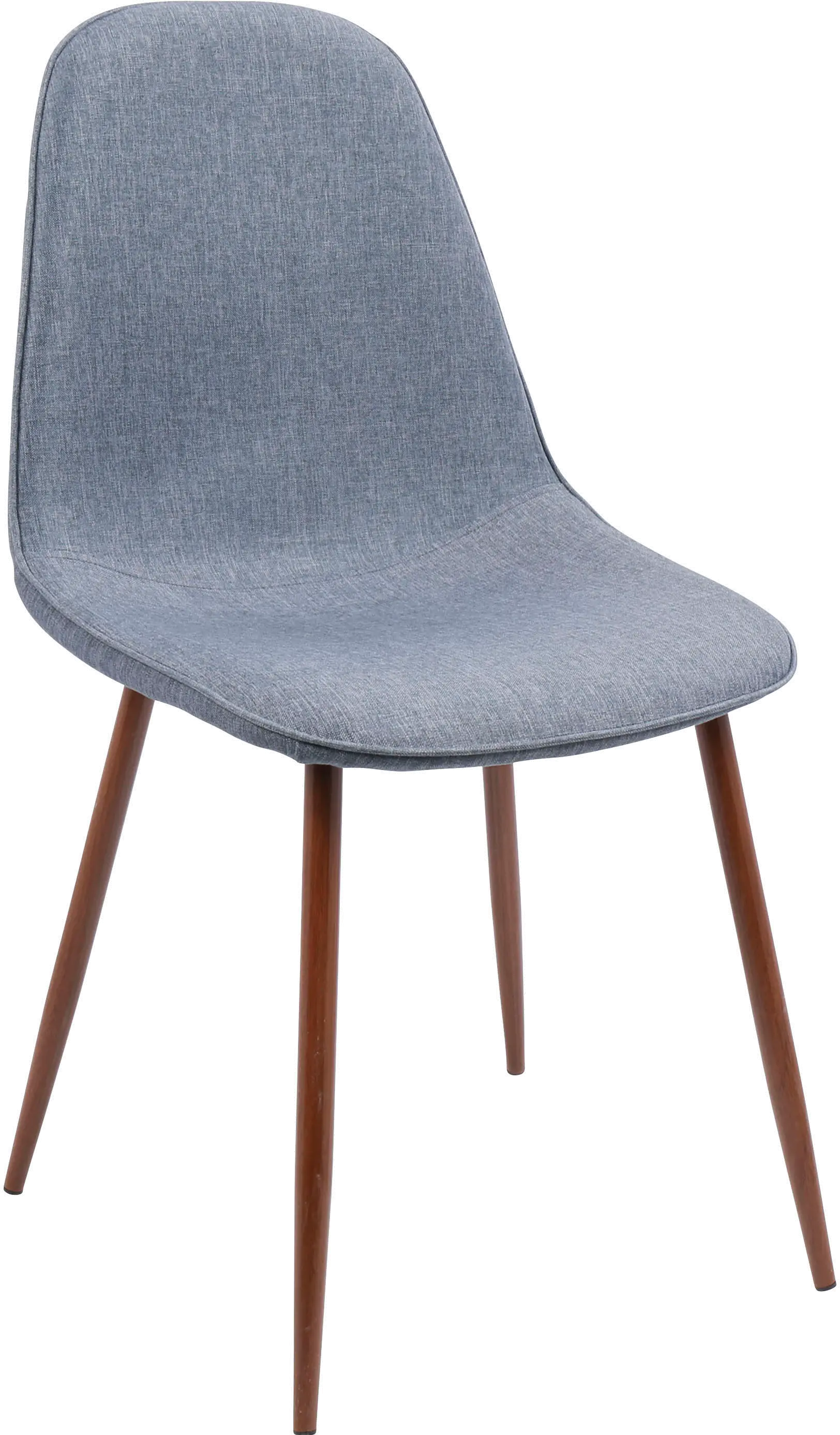 Mid Century Blue Dining Room Chair (Set of 2) - Pebble