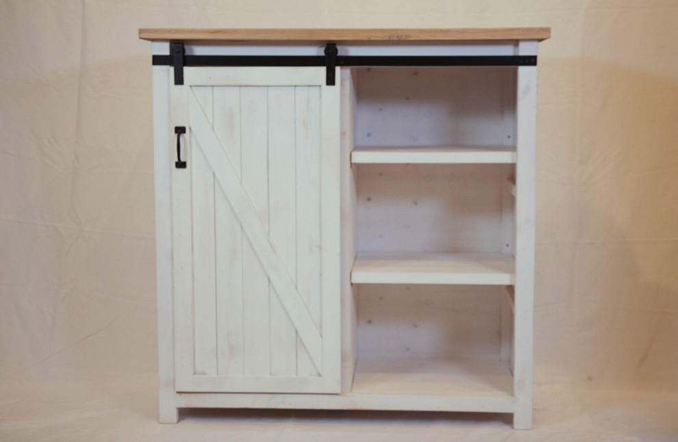 Provence 4 Drawer Chest With 1 Door   Farmhouse   Accent Chests And Cabinets   by HedgeApple  Houzz