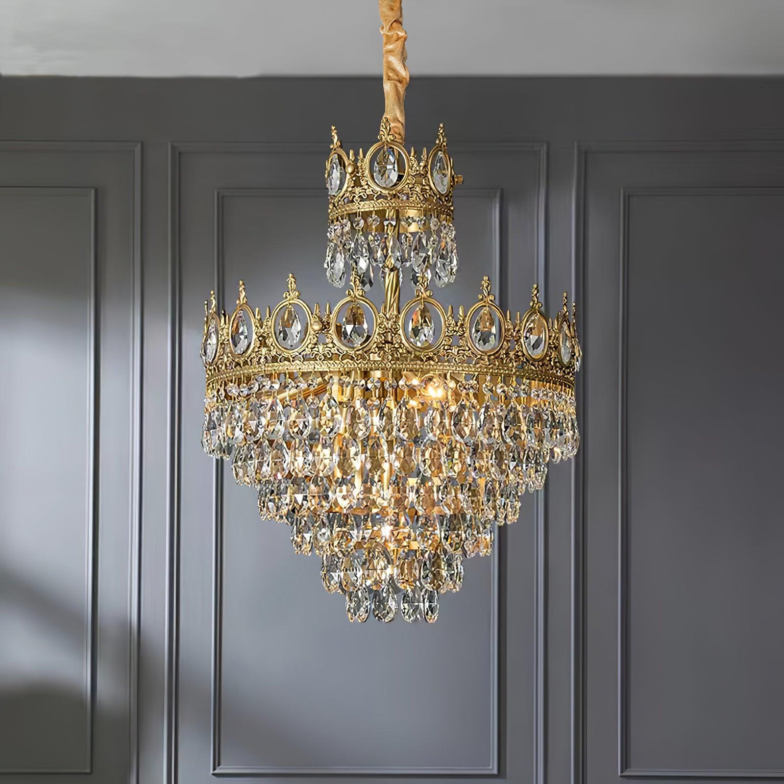 Vintage Crystal Chandelier