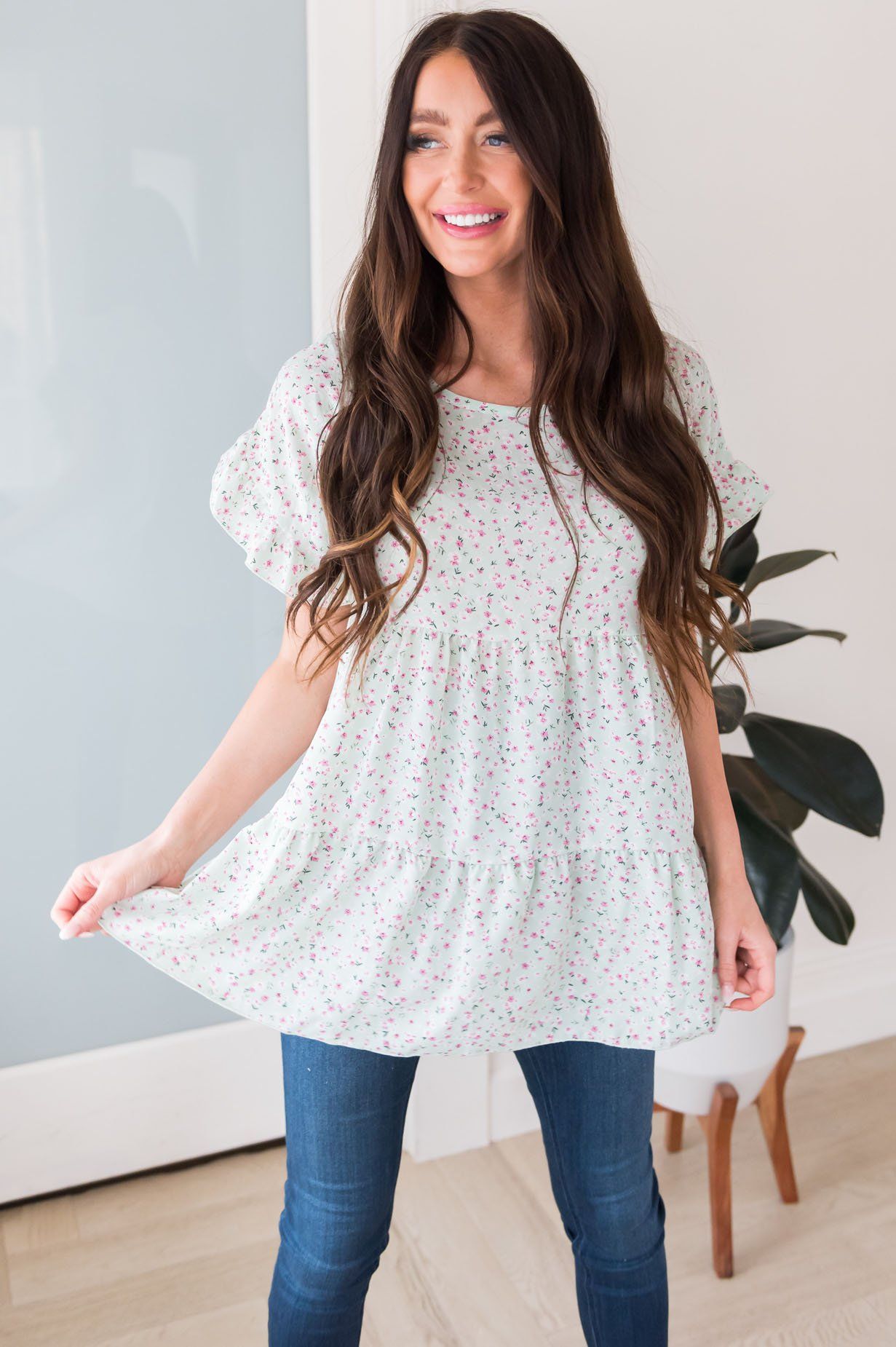 Sweet Success Floral Blouse