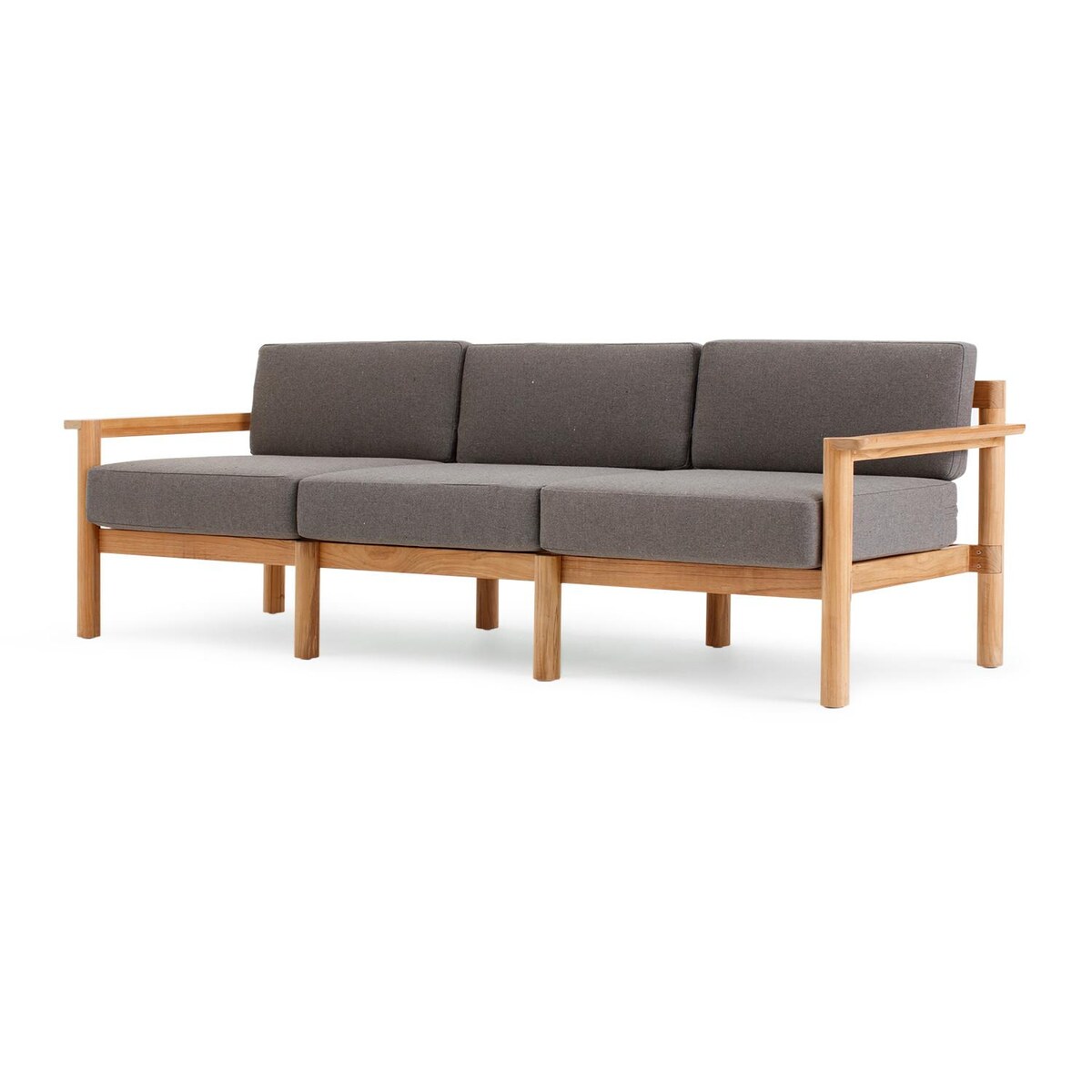 Neighbor Sofa W/ Teak Arms