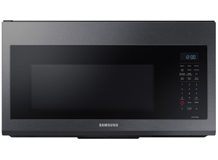  1.7 Cu. Ft. Fingerprint Resistant Black Stainless Steel Over-The-Range Convection Microwave