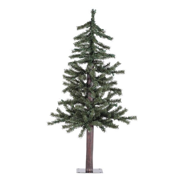 Vickerman Natural Alpine 3foot Unlit Artificial Christmas Tree