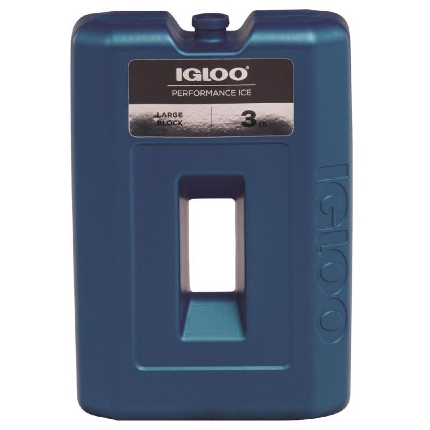 Igloo Freezer Block 3 lb Blue 1 pk