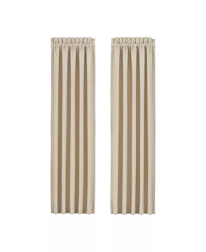 J Queen New York Palm Beach Window Panel Pair， 50