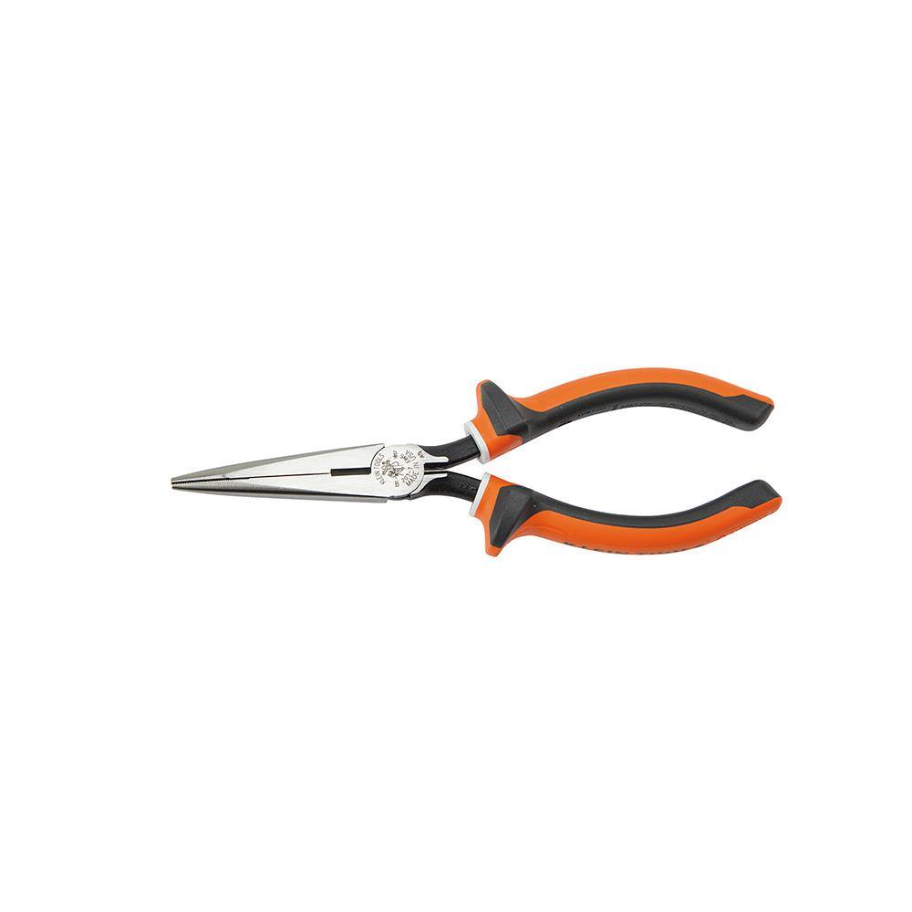 Klein Tools Long Nose Side Cut Pliers 7-Inch Slim Insulated 203-7-EINS