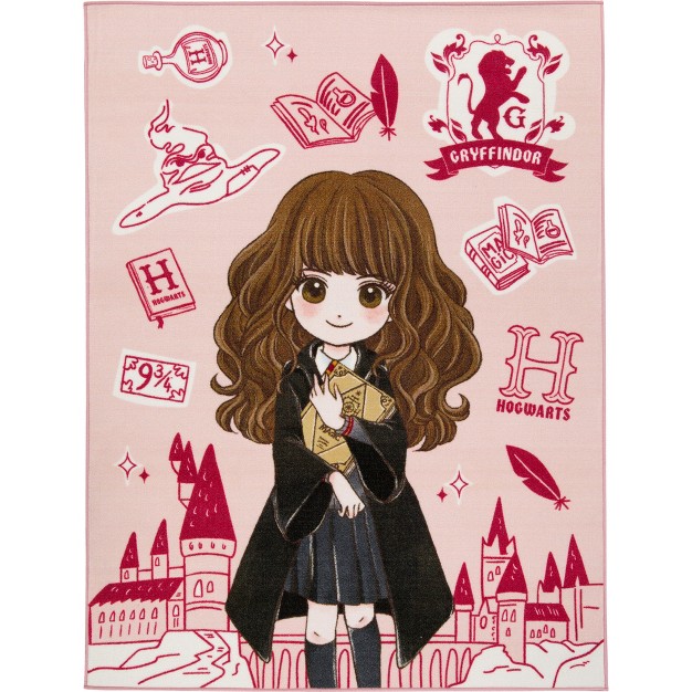 Kc Cubs Harry Potter Wizarding World Boy amp Girl Kids Modern D cor For Nursery Bedroom Or Classroom Rug Carpet Hermione Granger