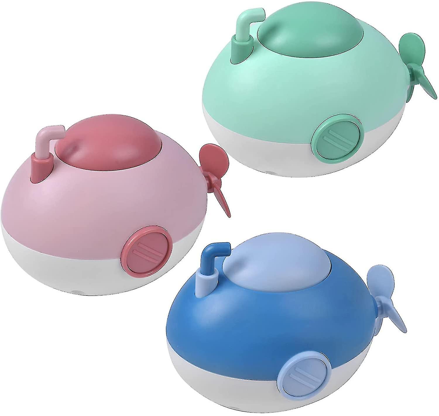 Baby Bath Toys， 3pcs Wind Up Bath Toys Submarine， Floating Water Toys Clockwork