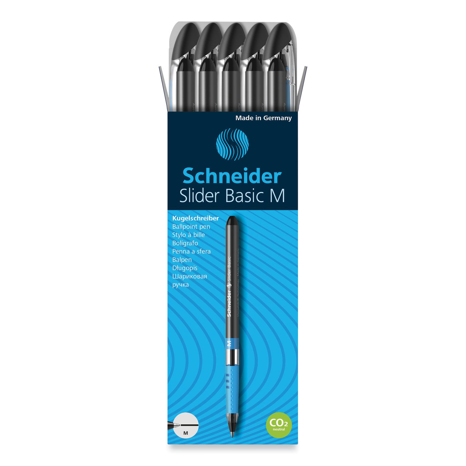 Slider Basic Ballpoint Pen by Schneiderandreg; RED151101