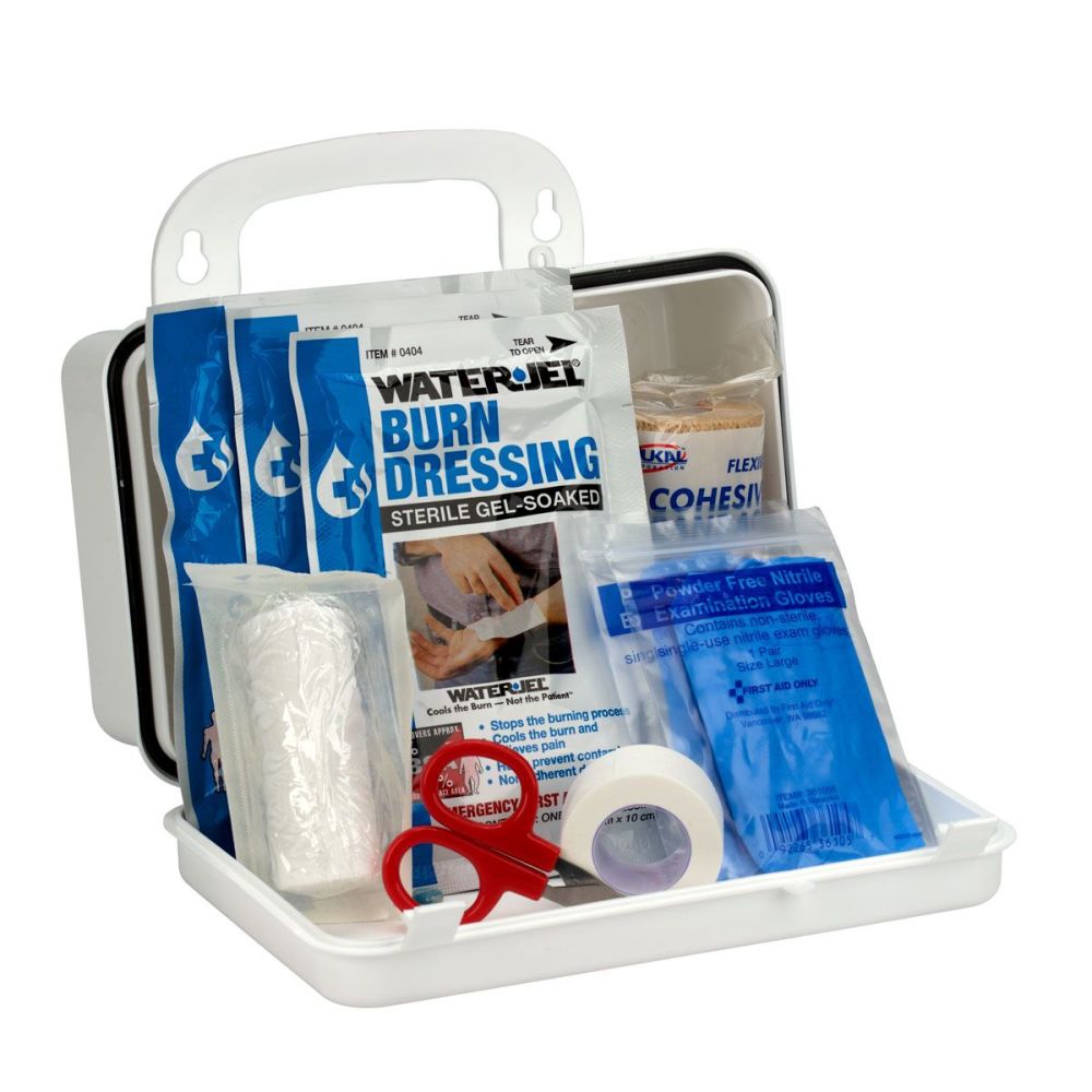 First Aid Only Plastic Case Burn Care Kit ;