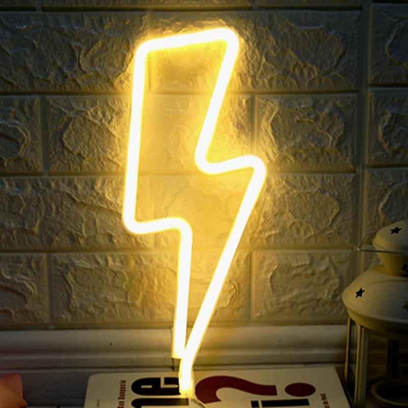 Led Neon Light Sign Moon Star Night Light Xmas Wedding Party Holiday Kids Room Home Decorations Neon Lamp