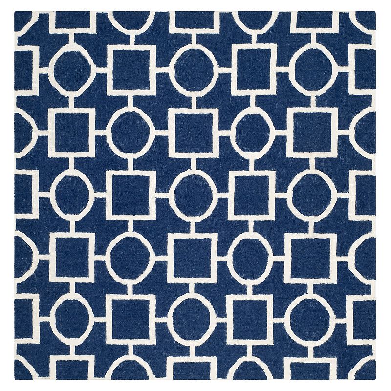 Safavieh Dhurries Shapes Handwoven Flatweave Wool Rug