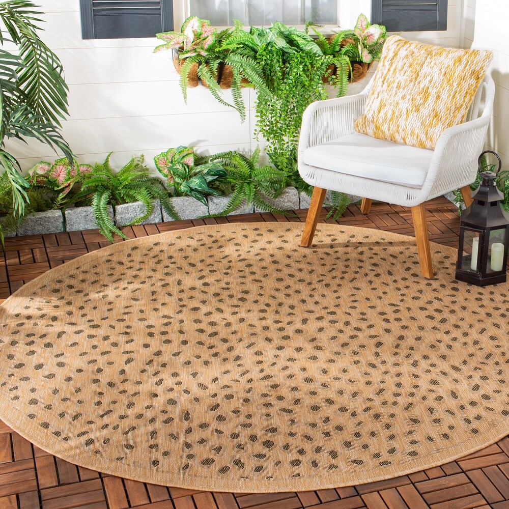 SAFAVIEH Courtyard Joye Indoor/ Outdoor Waterproof Patio Backyard Rug