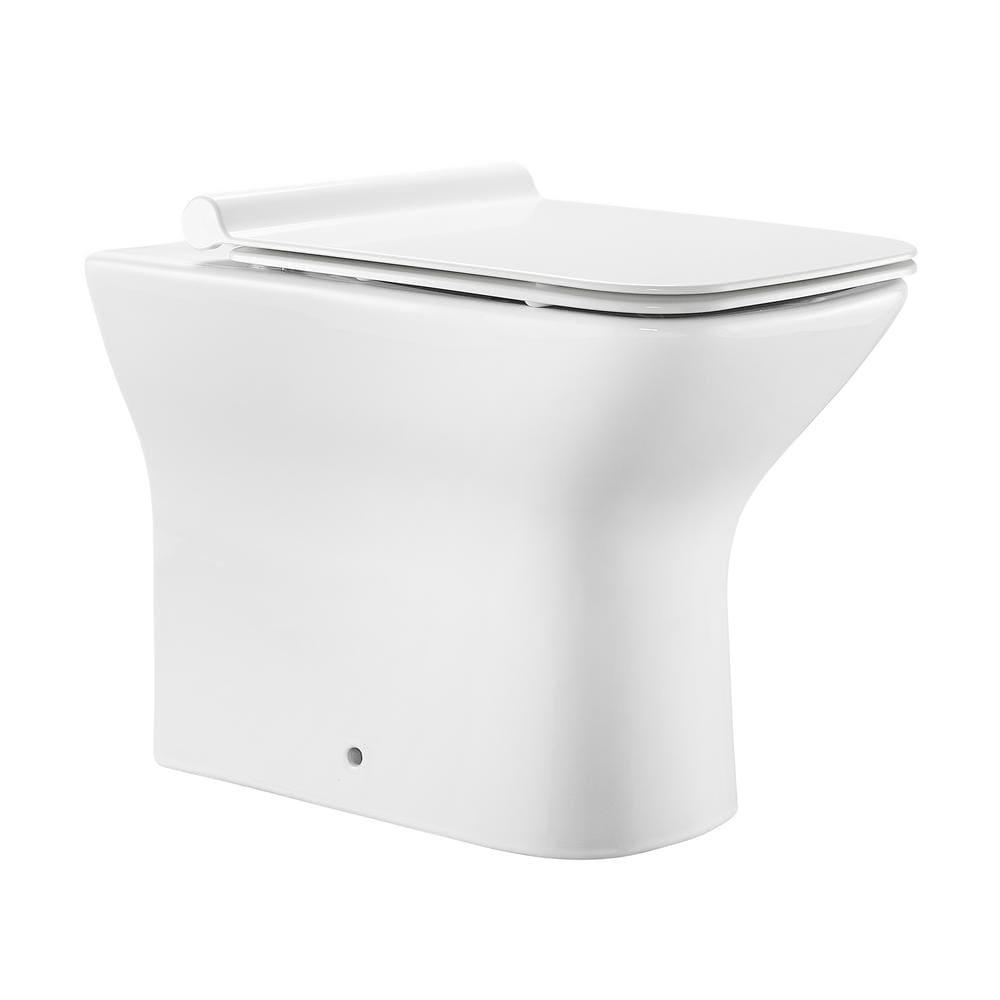 Swiss Madison Carre BackToWall Square Toilet Bowl