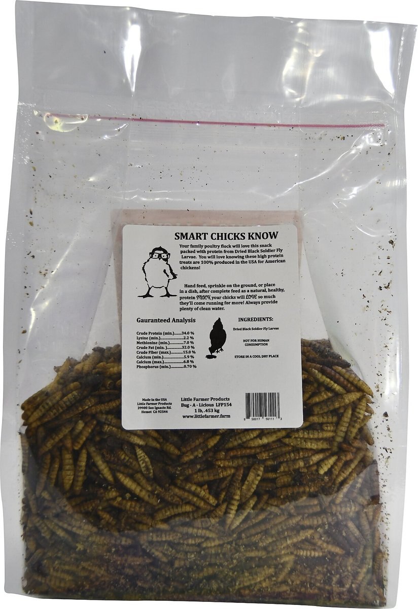 Little Farmer Products Bug-A-Licious Chicken Treats