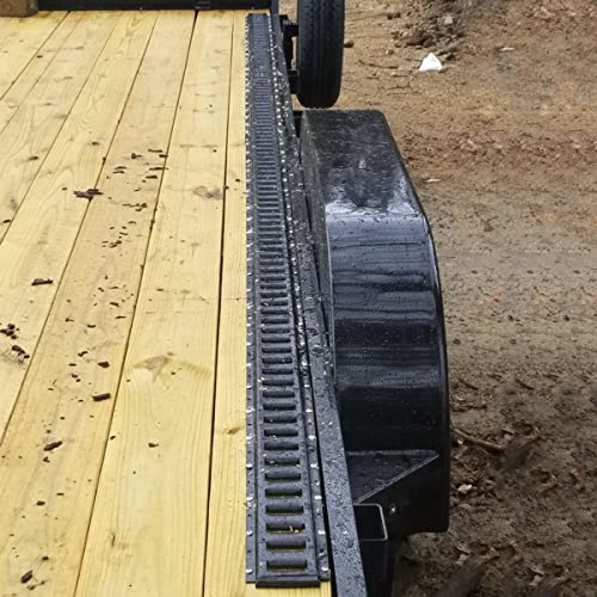 E-Track Tie-Down KIT! 4 Powder-Coated 8' Horizontal E Track Rails， 8 End Caps， 8 Rope Tie-Offs， 8 O Rings | Trailer Accessories， Cargo Securement