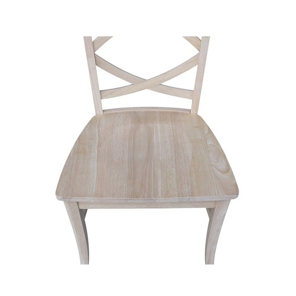Unfinished Milano Dining Chairs - Set of 2