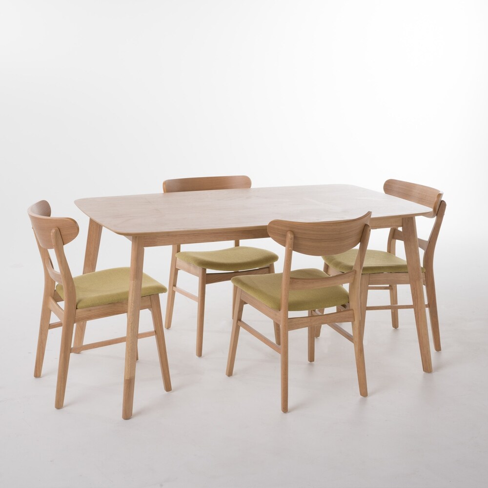 Bryner Mid Century Modern 5 Piece Dining Set by Christopher Knight Home