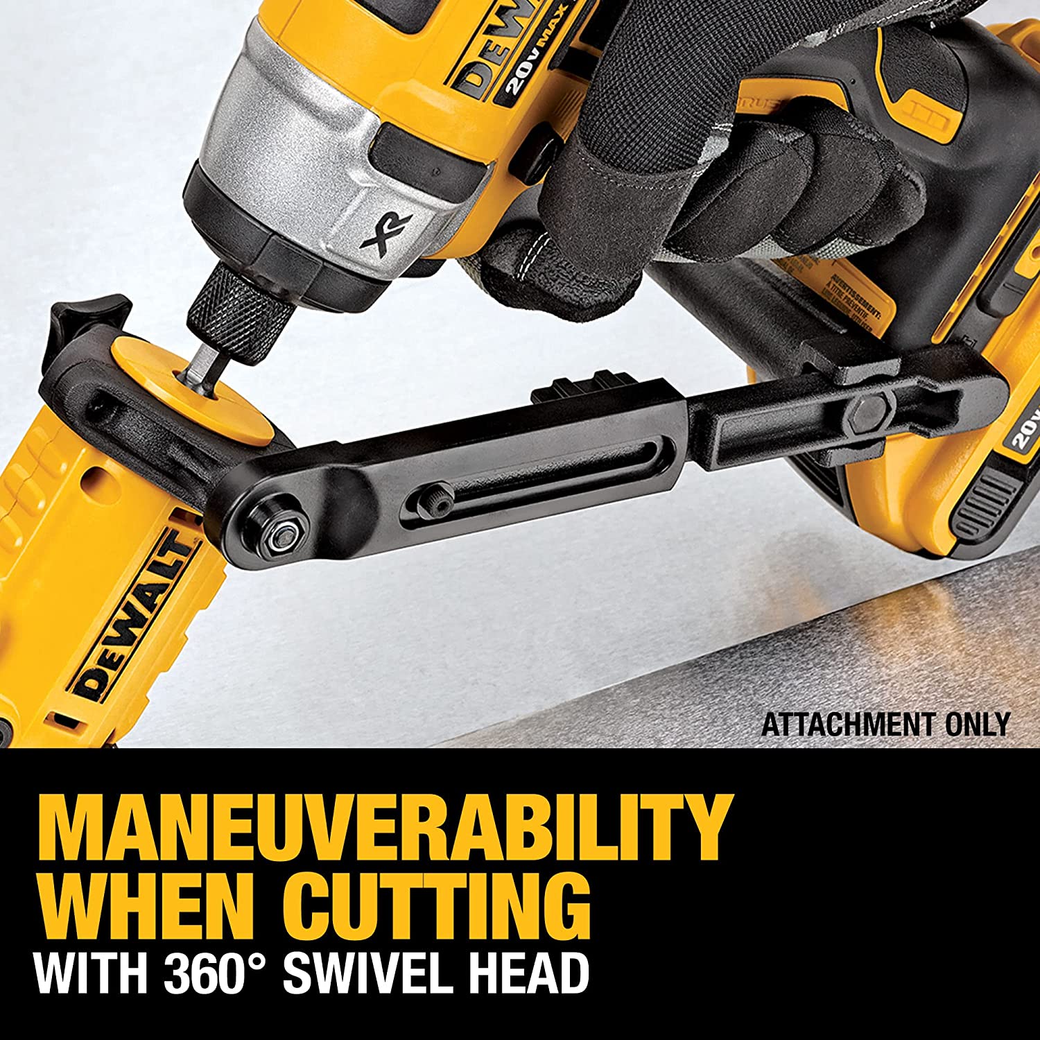 DEWALT Metal Shears Attachment， Impact Ready (DWASHRIR)