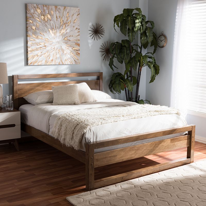 Baxton Studio Torino Open Frame Platform Bed