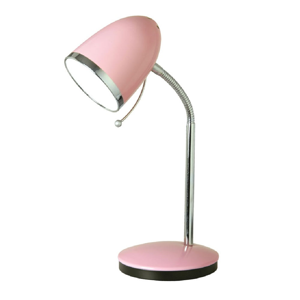 Oaks 2819 TL PP Madison Pale Pink Modern Flexible Head Table Desk Lamp