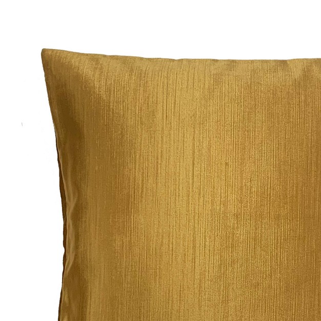 Classic Vintage Square Throw Pillow Gold The Pillow Collection