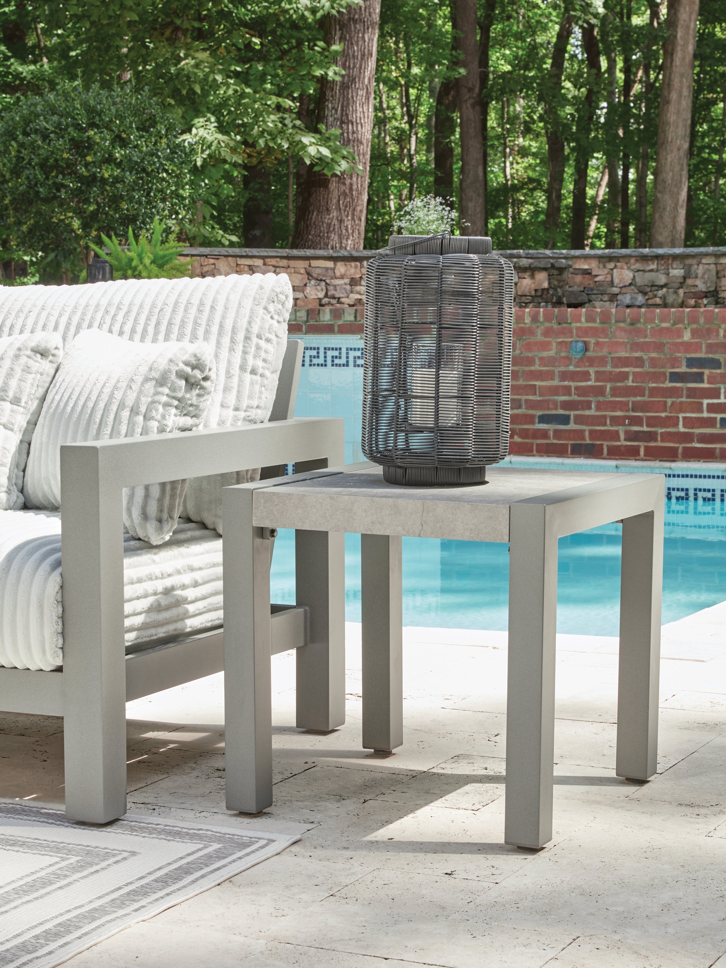 Moonlight View Outdoor End Table