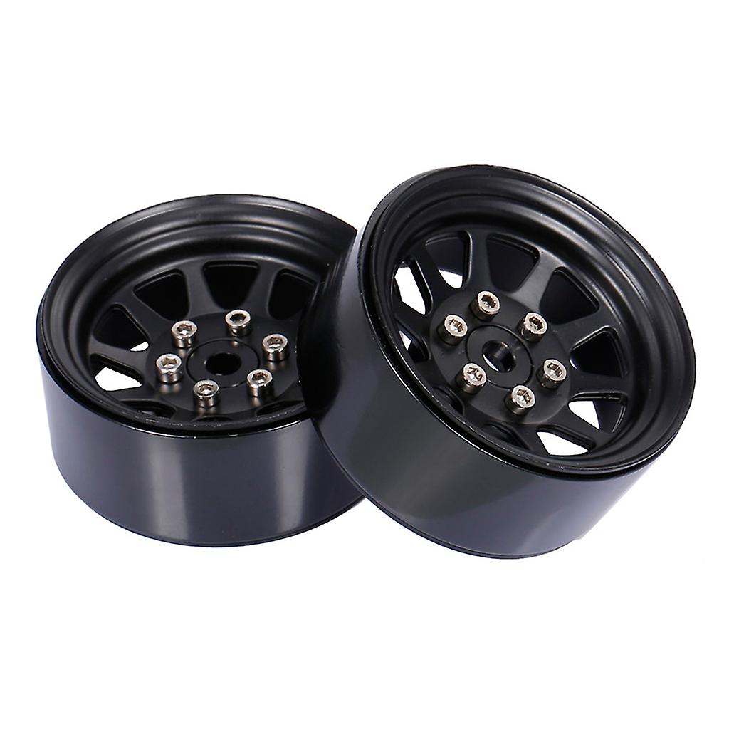 Rc Car Metal Wheel Rim Hub Simulation For -4 Scx10 Axial 90047 D110