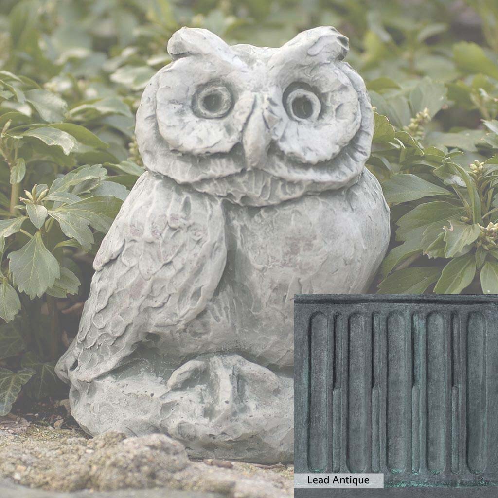 Campania International Merrie Little Owl Statue