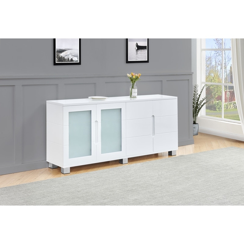 Best Quality Furniture 4 Door Buffet Server