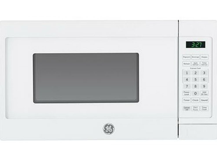 GE 0.7 Cu. Ft. White Countertop Microwave Oven