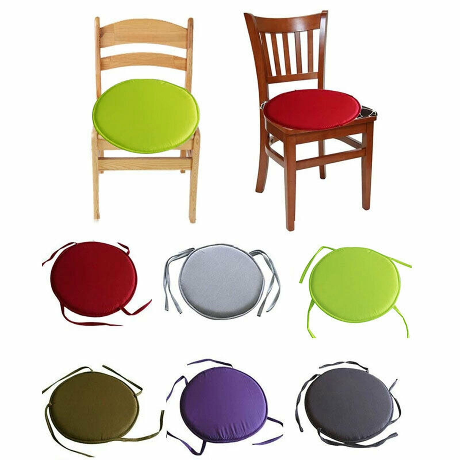 Round Garden Chair Pads Seat Cushion For Outdoor Bistros Stool Patio Dining Room Diameter 12 Inch